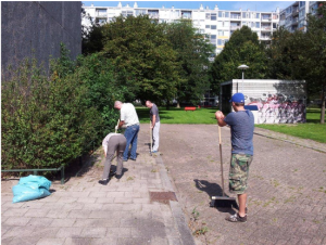 De groencommissie in actie!