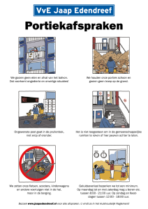 Bekijk de portiekafspraken!